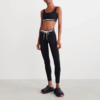 Off-White Logo Band Sports Bra Top “Black”