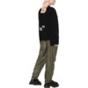 Off-White Logo Intarsia Cardigan “Black White”