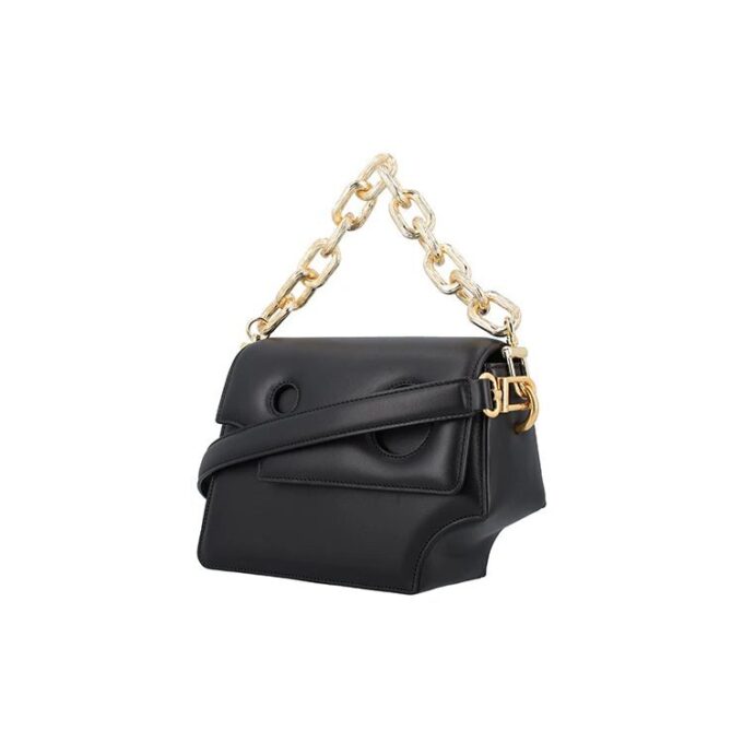 Off-White Logo Print Shoulder Bag “Black”