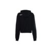 Off-White Logo Printed Hoody Black