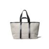 Off-White Logo Printing Shoulder Bag Beige