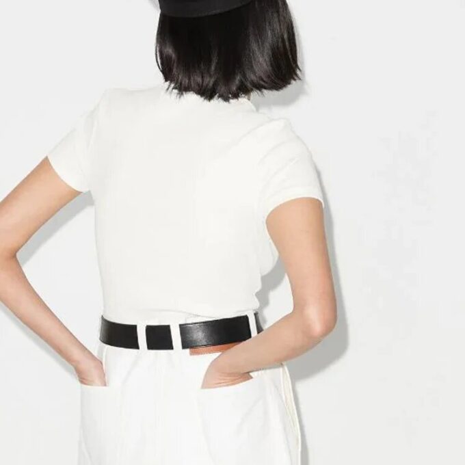 Off-White Logo Short Sleeve White