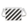 Off-White logo Shoulder Bag Black White