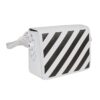 Off-White logo Shoulder Bag Black White