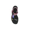 OFF-WHITE Logo-Strap Trek Sandals “Black Multi-Color”