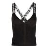 Off-White Logo-Strap Vest Top “Black”