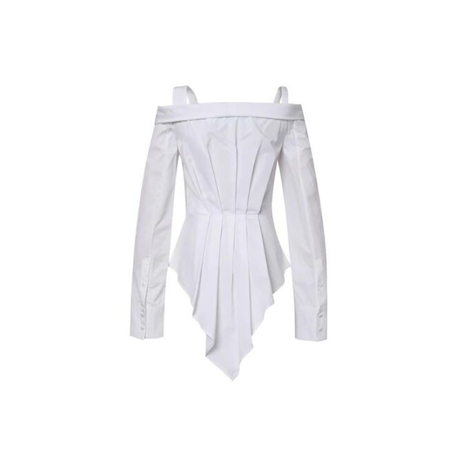 Off-White Long Sleeves White Shirt