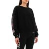 Off-White Loose Flowers Printing Black