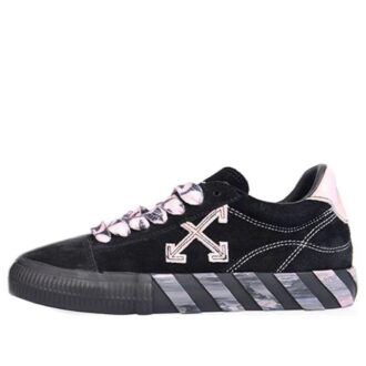 Off-White Low-Top Sports Shoes Black/Pink