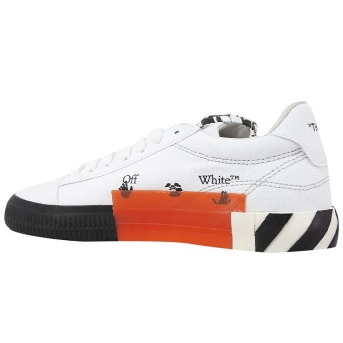 Off-White Low Vulcanized Sneakers Black/White
