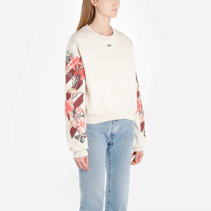 Off-White Luxury Fashion Sweatshirt “Cream White”