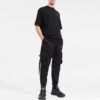 Off-White Men’ s Alphabet Character Printing Casual Straight Short Sleeve White T-Shirt
