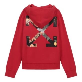 Off-White Men’ s Arrow Printing Red