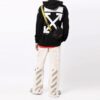 Off-White Men’ s Back Arrow Zipper Black