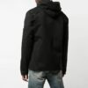 Off-White Men’ s Blue Logo Shirt Jacket Black