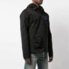 Off-White Men’ s Blue Logo Shirt Jacket Black