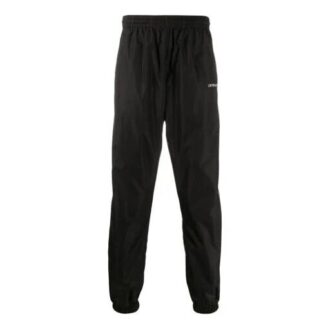 Off-White Men’ s Bookish Black Sports Pants/Trousers/Joggers Off-White Men’ s Bookish Black Sports Pants/Trousers/Joggers