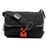 Off-White Men’ s Buckle Shoulder Bag Messenger Bag Black