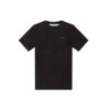Classic Pattern Minimalistic Short Sleeve Black