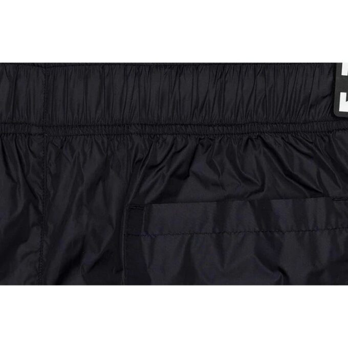 Off-White Men’ s C/O VIRGIL ABLOH Waist Logo Sports Shorts Navy Blue
