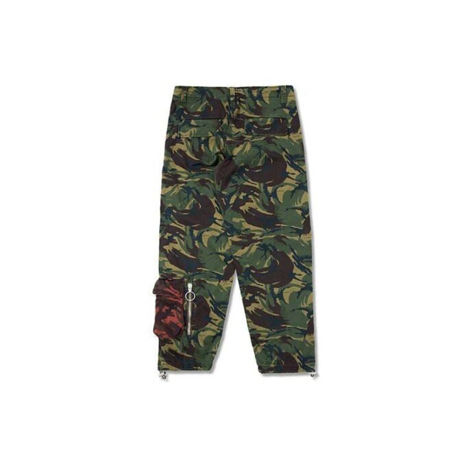 Off-White Men’ s Camouflage 9 Cargo Black Pants