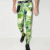 Off-White Men’ s Camouflage Printing Casual Long Pants/Trousers Green