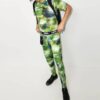 Off-White Men’ s Camouflage Printing Casual Long Pants/Trousers Green