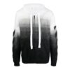 Off-White Men’ s Colorblock Drawstring Zipper Knit Jacket Black