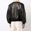 Off-White Men’ s Cortex Aviator Jacket Loose Fit Black