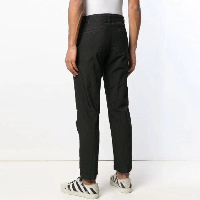 Off-White Men’ s D Waist Casual Long Pants/Trousers Slim Fit Black