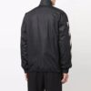 Off-White Men’ s Diagonal Stripes Jacket Loose Fit Black
