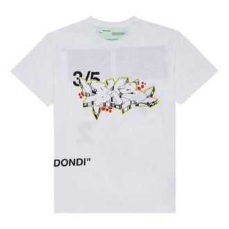 Off-White Men’ s Dondi Printing T-Shirt Off-White Men’ s Dondi Printing T-Shirt