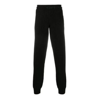 Off-White Men’ s Elastic Waistband Solid Color Casual Long Pants/Trousers Black Off-White Men’ s Elastic Waistband Solid Color Casual Long Pants/Trousers Black