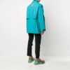 Off-White Men’ s Functional Material Detachable Windproof Jacket Loose Fit Lake Blue