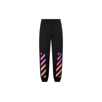 Off-White Men’ s FW21 Adornment Sports Pants/Trousers/Joggers Black Off-White Men’ s FW21 Adornment Sports Pants/Trousers/Joggers Black