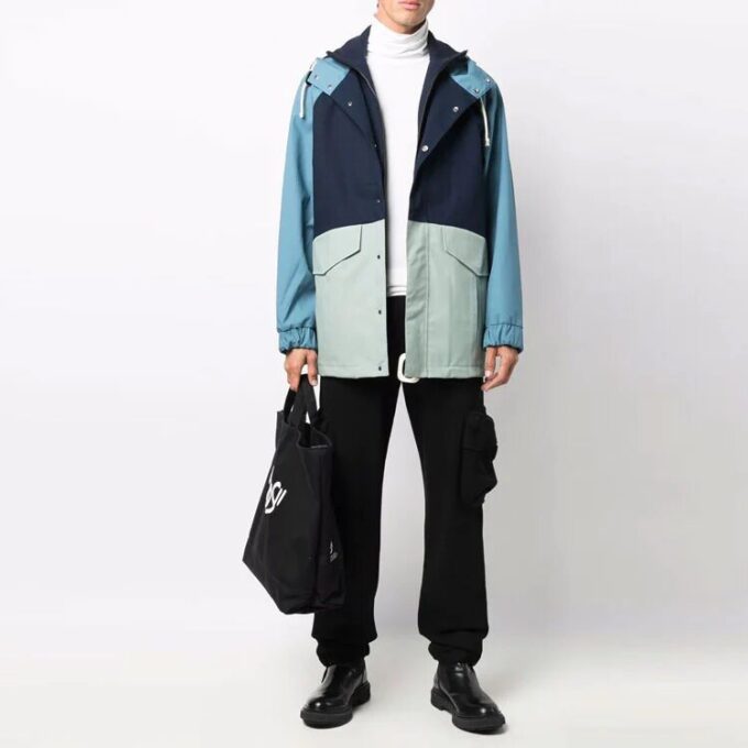 Off-White Men’ s FW21 Alphabet Logo Cargo Long Pants/Trousers Loose Fit Black