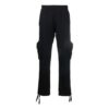 Off-White Men’ s FW21 Arrow Cargo Casual Pants/Trousers Loose Fit Black