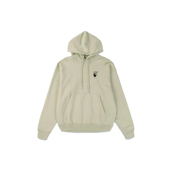 Off-White Men’ s FW21 Arrow Printing Loose Fit Light Khaki