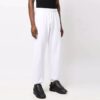 Off-White Men’ s FW21 Arrow Printing Solid Color Sports Pants/Trousers/Joggers Loose Fit White