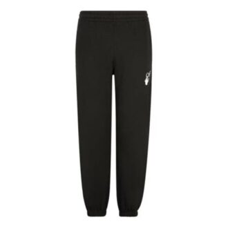 Off-White Men’ s FW21 Casual Sports Pants/Trousers/Joggers Black Off-White Men’ s FW21 Casual Sports Pants/Trousers/Joggers Black