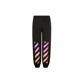Off-White Men’ s FW21 Casual Sports Pants/Trousers/Joggers Black Off-White Men’ s FW21 Casual Sports Pants/Trousers/Joggers Black