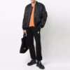 Off-White Men’ s FW21 Cotton Arrow Printing Sports Pants/Trousers/Joggers Loose Fit Black
