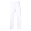 Off-White Men’ s FW21 Elastic Waistband Sports Pants/Trousers/Joggers White