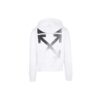 Off-White Men’ s FW21 Gradient Arrow Pattern Long Sleeves Loose Fit White
