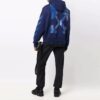 Off-White Men’ s FW21 Iconic Arrow Pattern Drawstring Loose Fit Blue