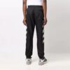 Off-White Men’ s FW21 Logo Diagonal Stripes Bundle Feet Sports Pants/Trousers/Joggers Black