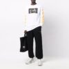 Off-White Men’ s FW21 Logo Sports Pants/Trousers/Joggers Black