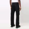 Off-White Men’ s FW21 Solid Color Cargo Casual Long Pants/Trousers Loose Fit Black