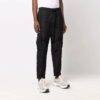 Off-White Men’ s FW21 Solid Color Cargo Functional Casual Pants/Trousers Black