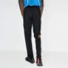 Off-White Men’ s FW21 Straight Lacing Sports Pants/Trousers/Joggers Slim Fit Black